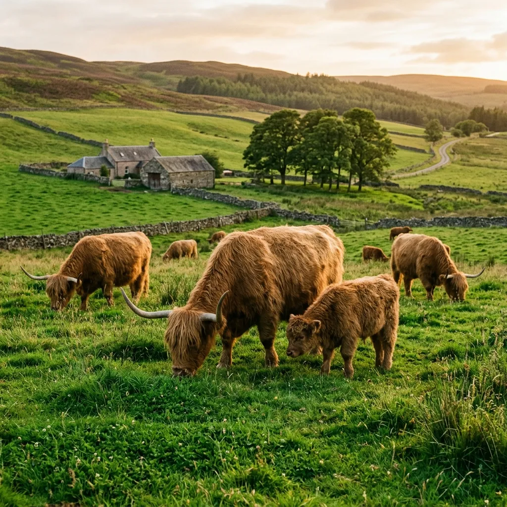 Highland cow photo
