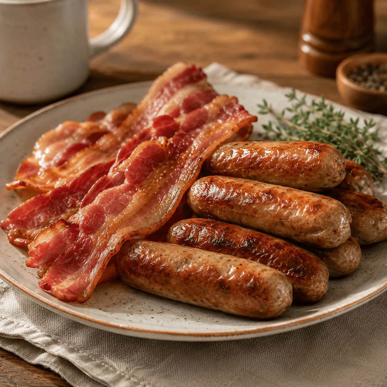 Bacon & Sausages