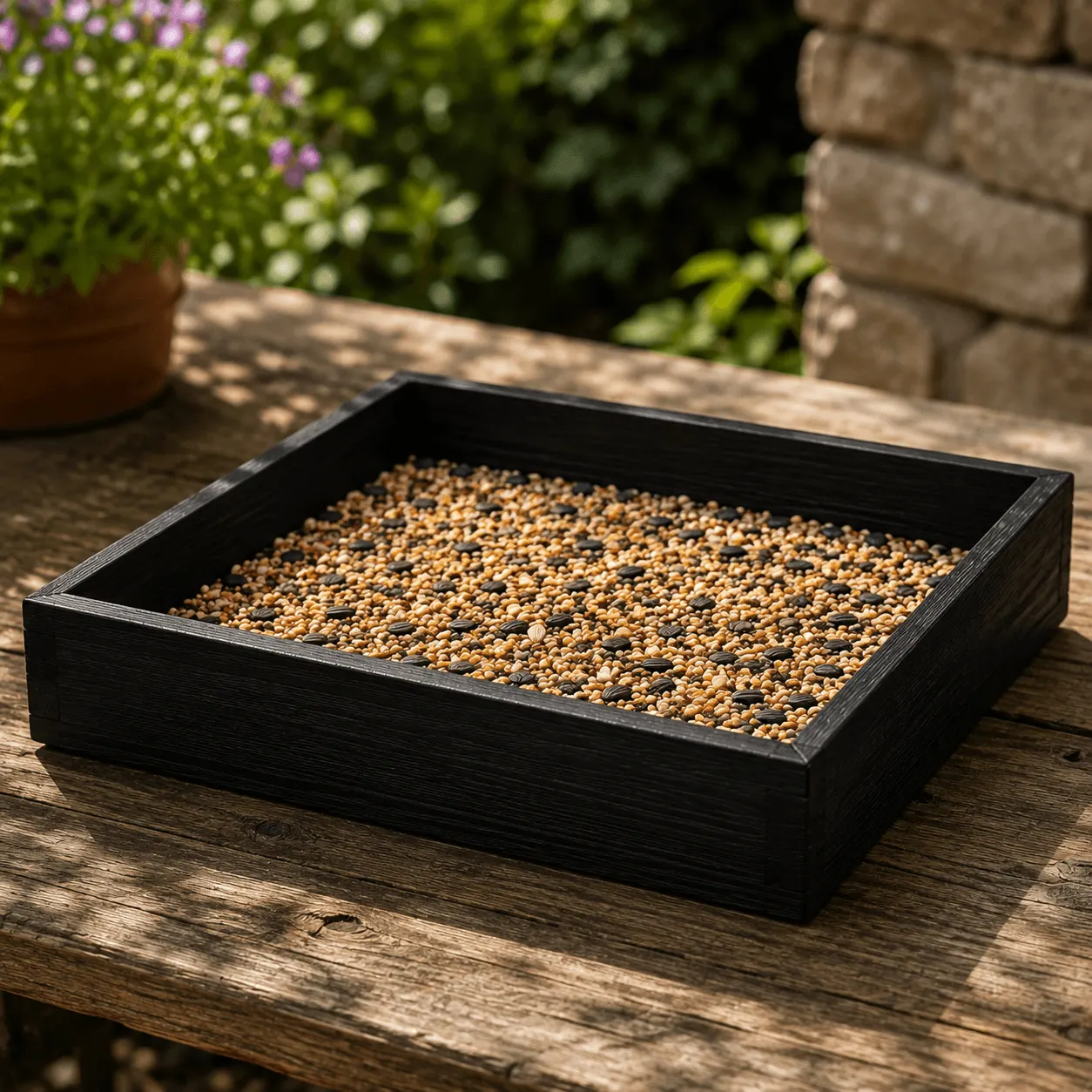 Feed Trays for Peacocks & Birds